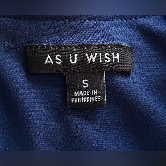 NWOT … AS U WISH “Size: S” Zig Zag Dress - Picture 3 of 3